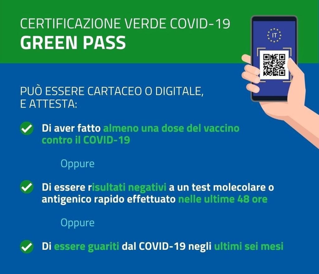 Green pass, ecco quando serve e come ottenerlo Siena News