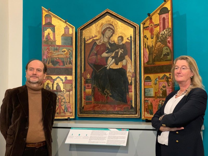 Il Trittico Di Santa Chiara Tornato Nella Pinacoteca Nazionale Di Siena Siena News